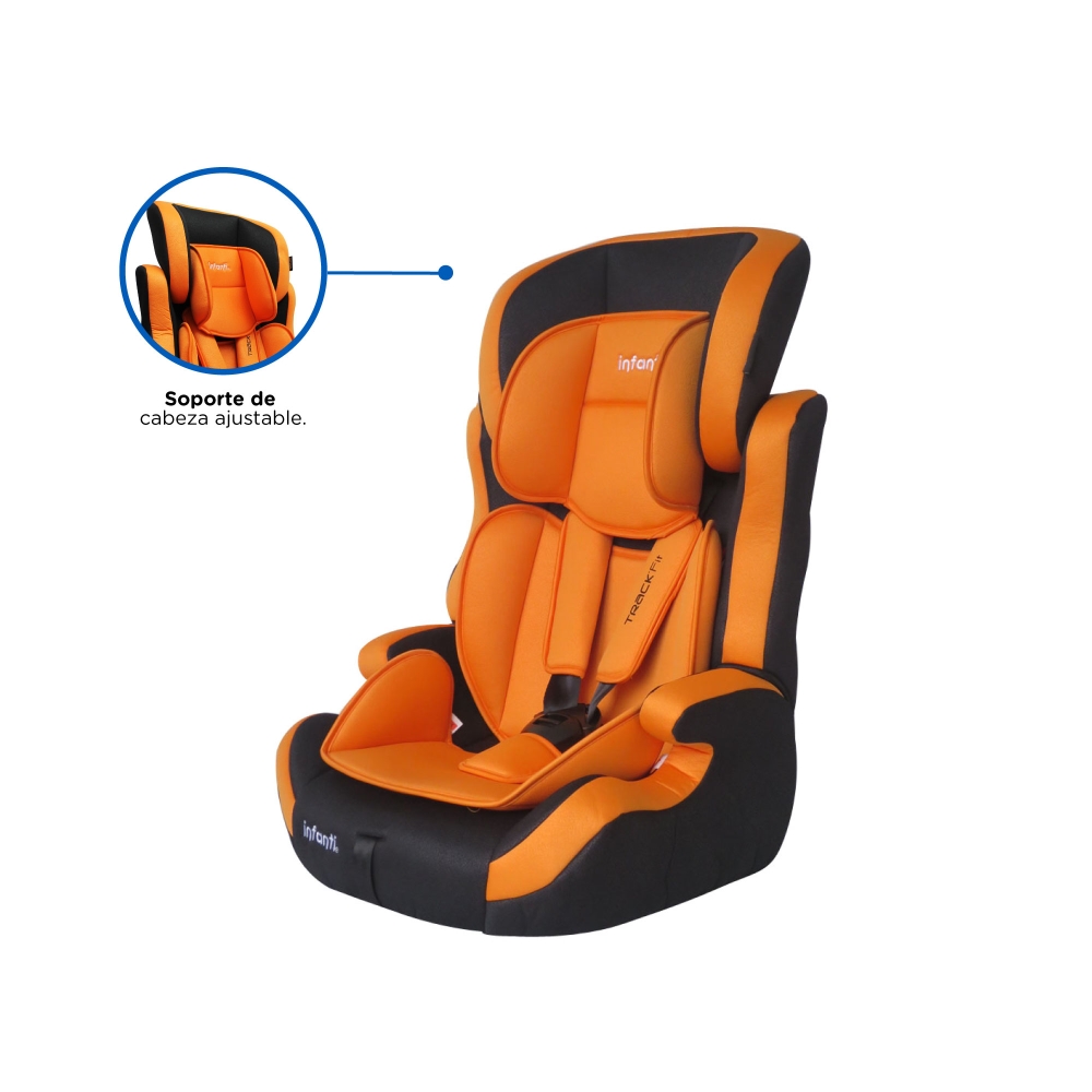 Foto 5 pulgar | Autoasiento Booster Infanti 231NHB619BKO color Naranja Grupo 1 2 3