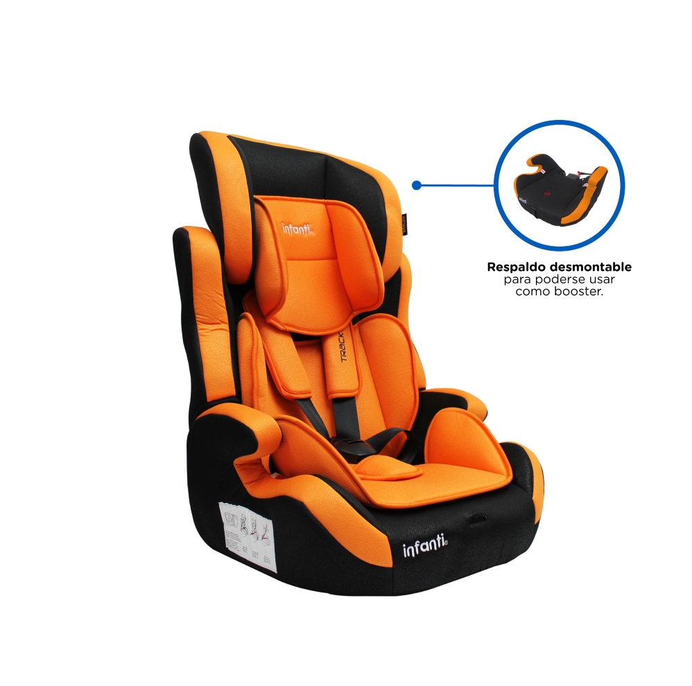 Foto 6 pulgar | Autoasiento Booster Infanti 231NHB619BKO color Naranja Grupo 1 2 3