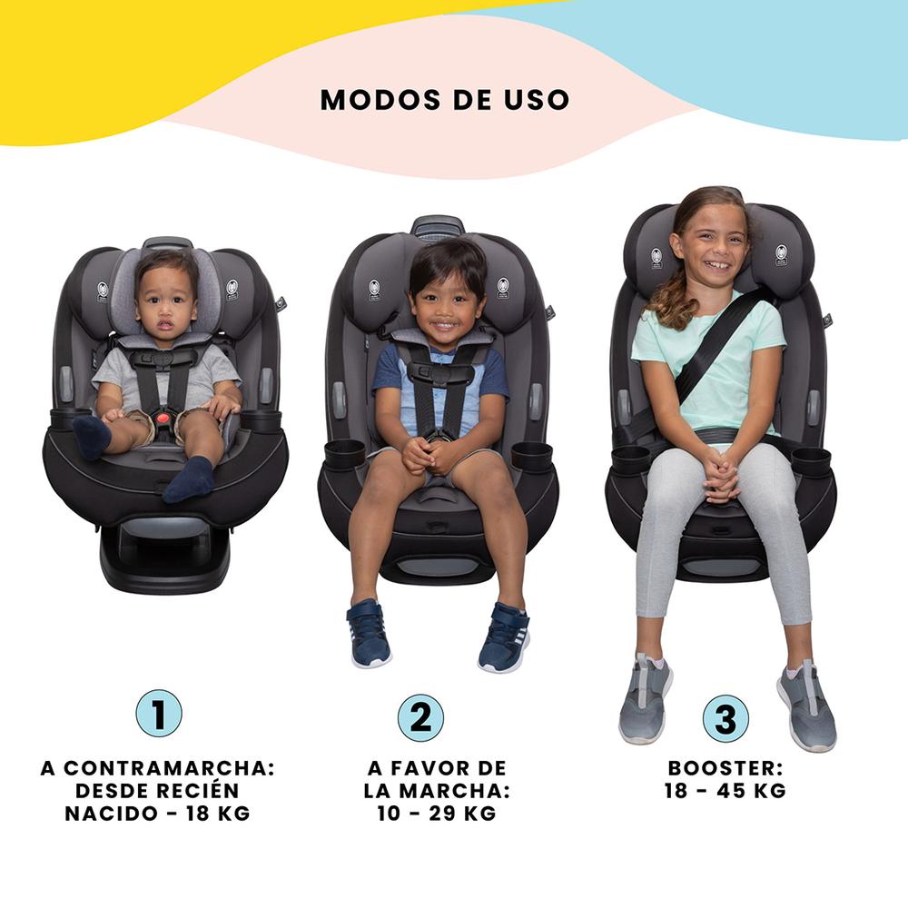 Foto 4 pulgar | Autoasiento Convertible Safety 1st Grow and Go