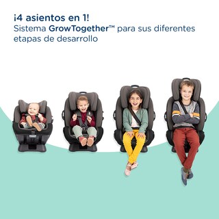 Foto 5 | Autoasiento Joie Every Stage Dark Pewter Práctico Portátil para Bebé