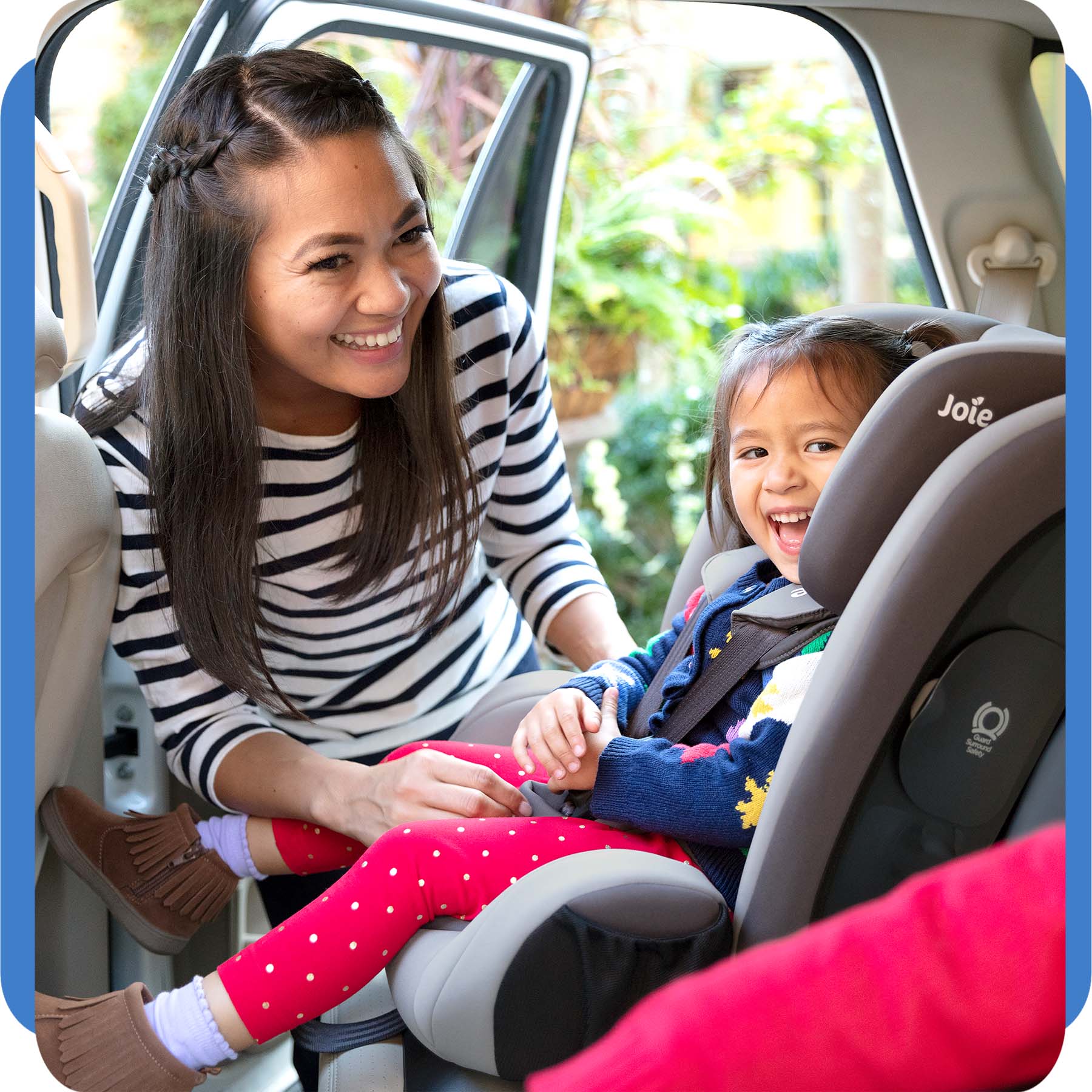 Foto 5 pulgar | Autoasiento Para Bebé Auto Joie color Gris Práctico Portátil