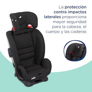 Foto 7 | Autoasiento Para Bebé Auto Joie Fortifi Coal Práctico Portátil