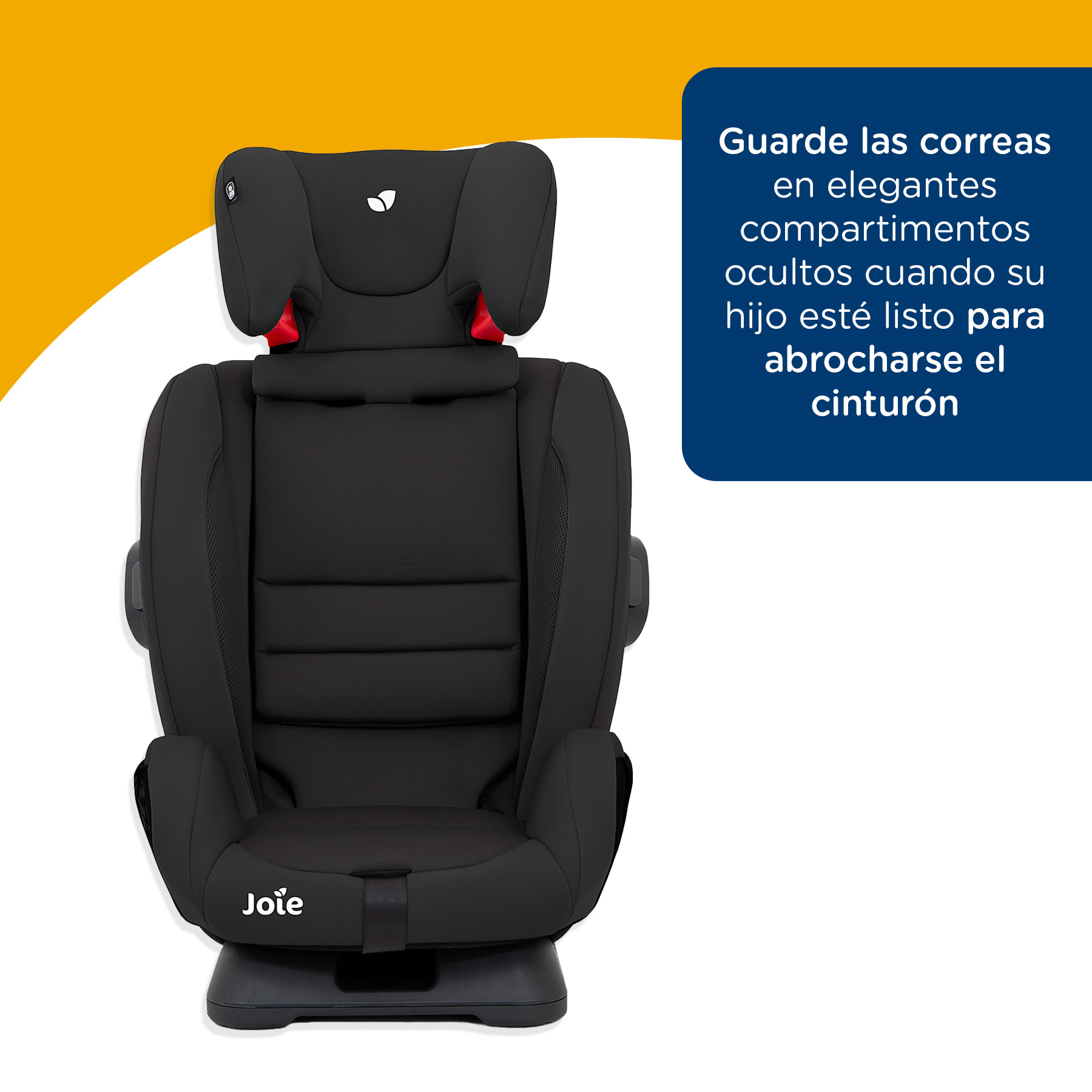 Foto 8 | Autoasiento Para Bebé Auto Joie Fortifi Coal Práctico Portátil