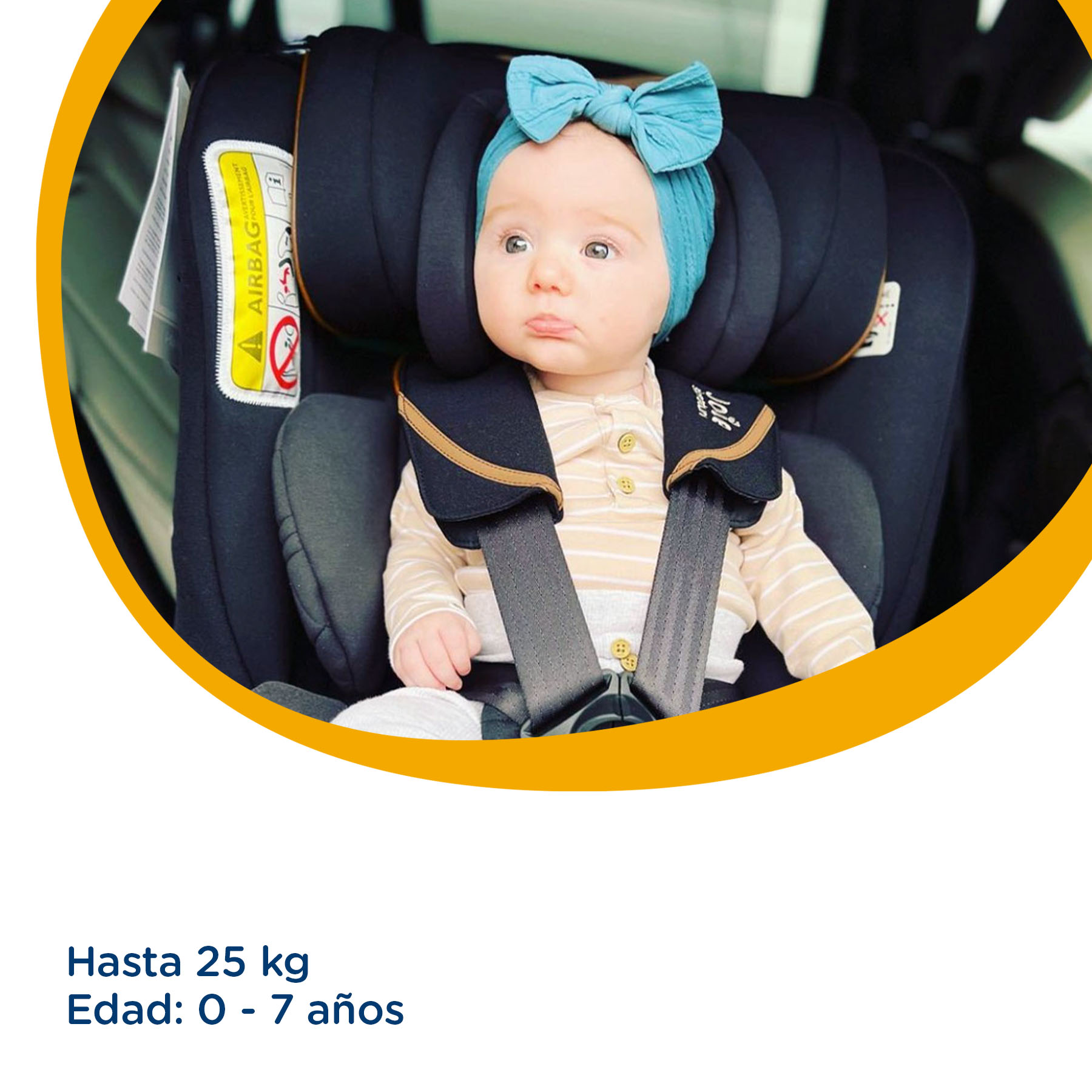 Foto 4 pulgar | Autoasiento Para Bebé Auto Joie Ispin Grow Eclipse R Práctico Portátil