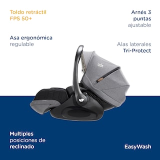Foto 7 | Autoasiento para Bebé Joie Ilevel i-Harbour Carbon