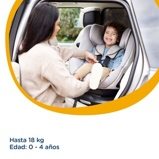 Foto 3 | Autoasiento Para Bebé Auto Joie Carbón Práctico Portátil color Negro