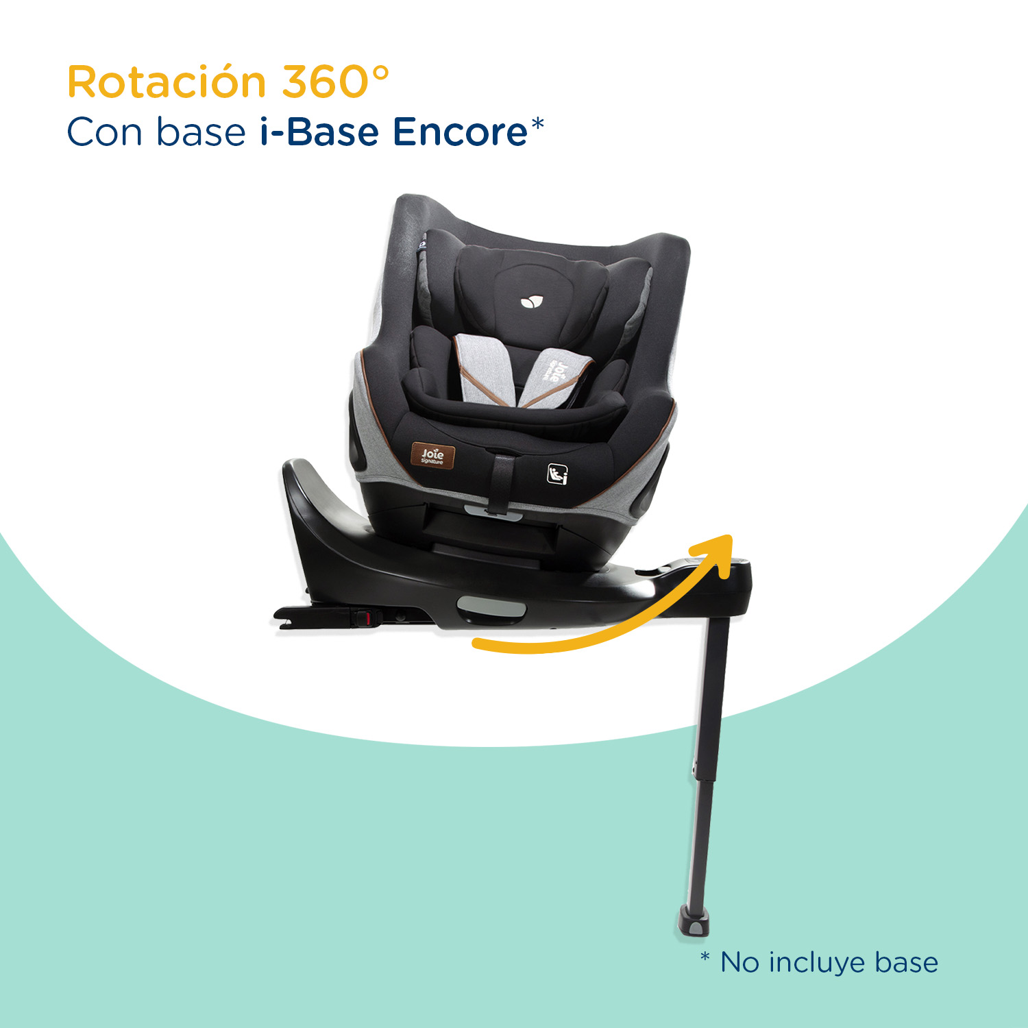 Foto 6 pulgar | Autoasiento Para Bebé Auto Joie Carbón Práctico Portátil color Negro