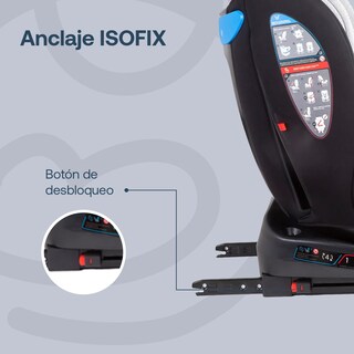Foto 4 | Autoasiento Bebesit Saturn Portabebe Gris para Niños