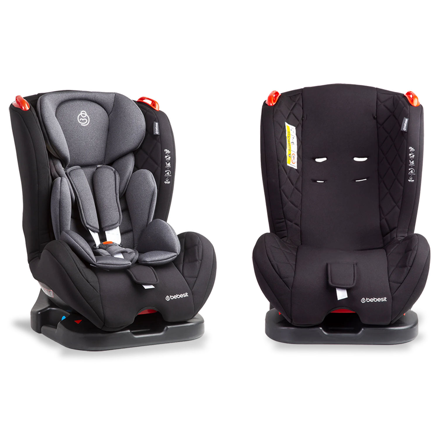 Autoasiento Bebesit BBS-SIL-ARIBK color Negro