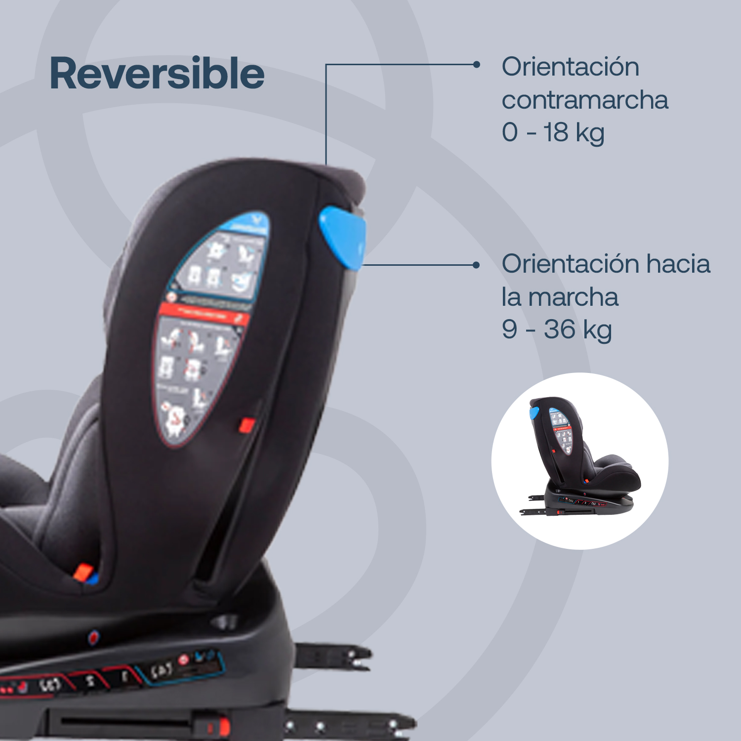 Foto 7 pulgar | Autoasiento Bebesit BBS-SIL-ARIBK color Negro