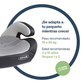 Foto 2 | Autoasiento Bebesit BBS-ALZ-BOCGR color Gris