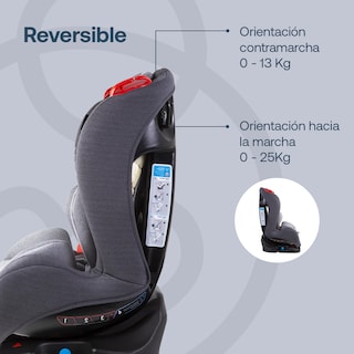 Foto 5 | Autoasiento Bebesit Aries Gris Silla para Carro