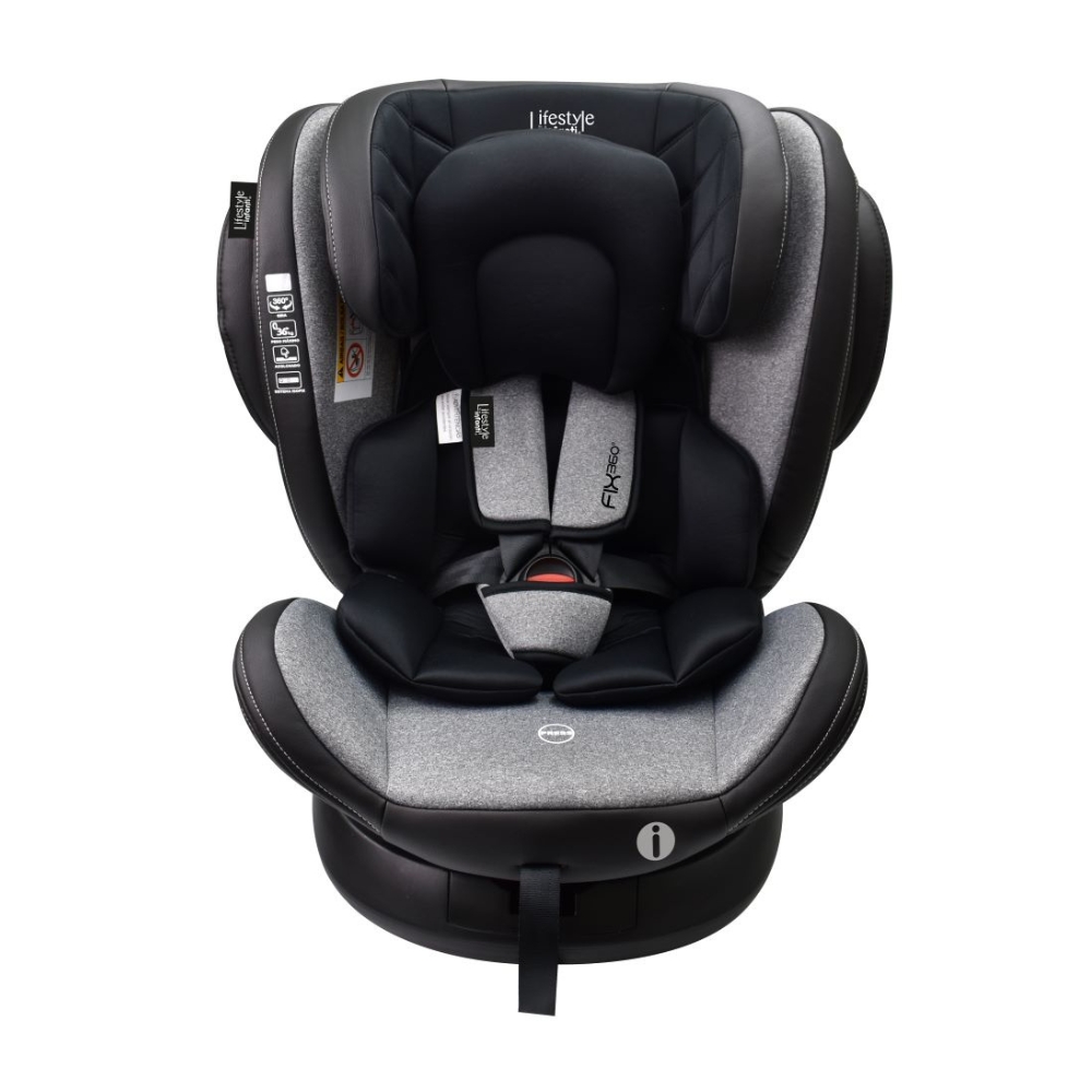 Autoasiento para Bebé Lifestyle By Infanti 360° color Gris