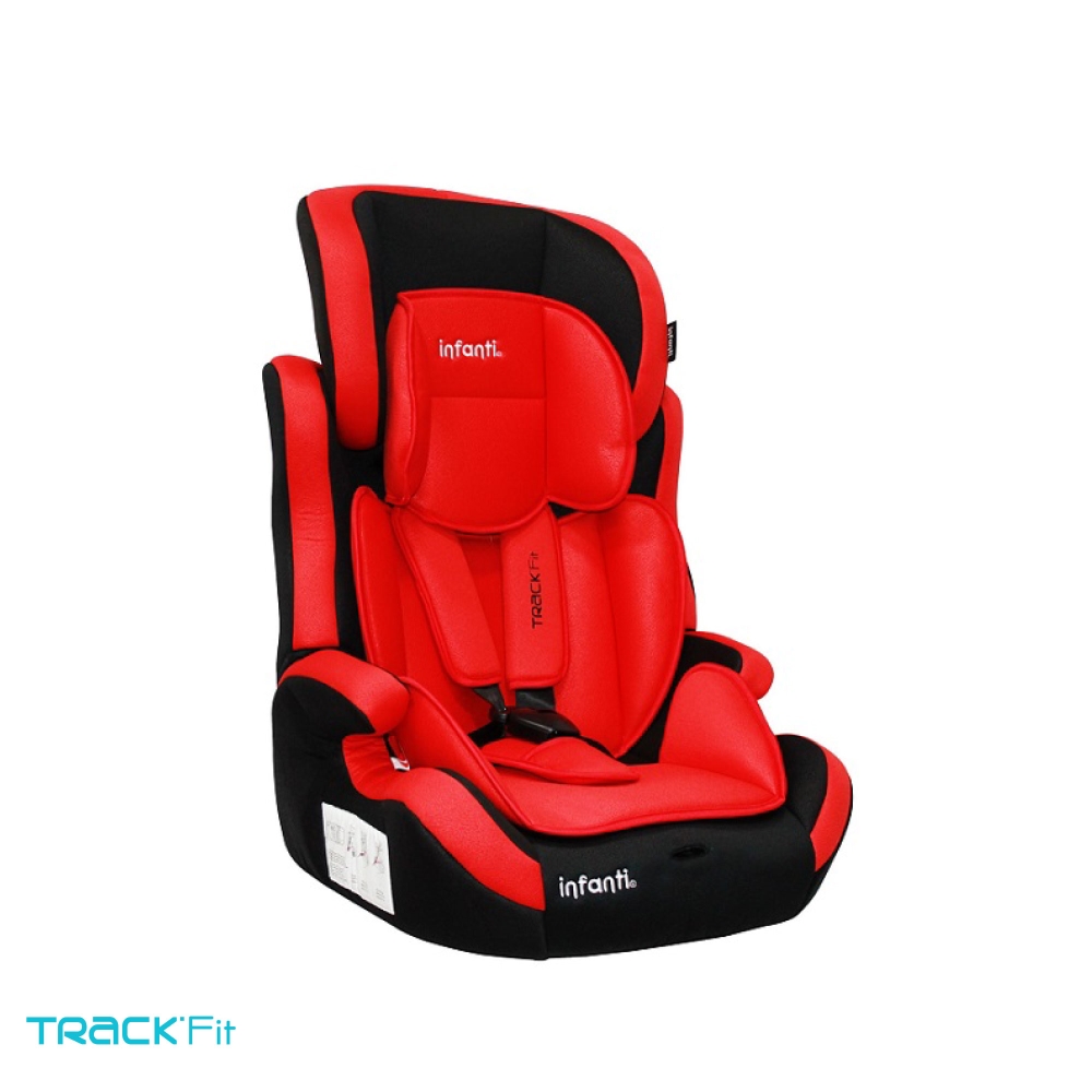 Foto 2 | Autoasiento Booster Grupo 1,2,3 Infanti color Rojo