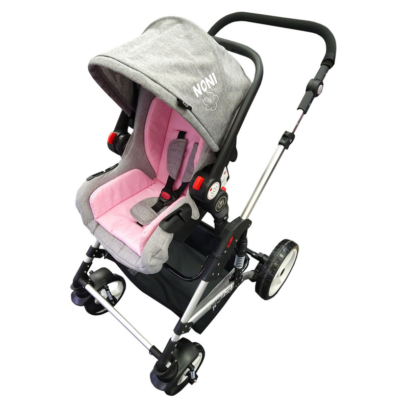 Foto 4 pulgar | Sistema de Viaje Angelin Baby con Portabebe color Rosa