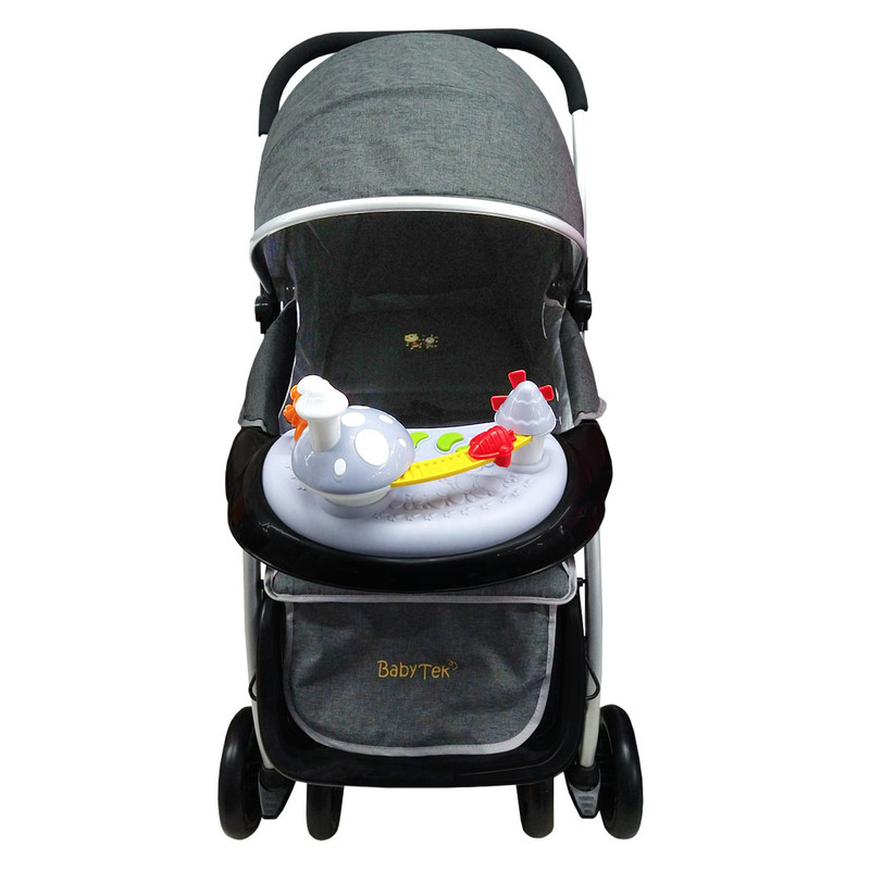 Foto 1 | Carriola Baby Tek con Asa Reversible color Gris y Juguetero