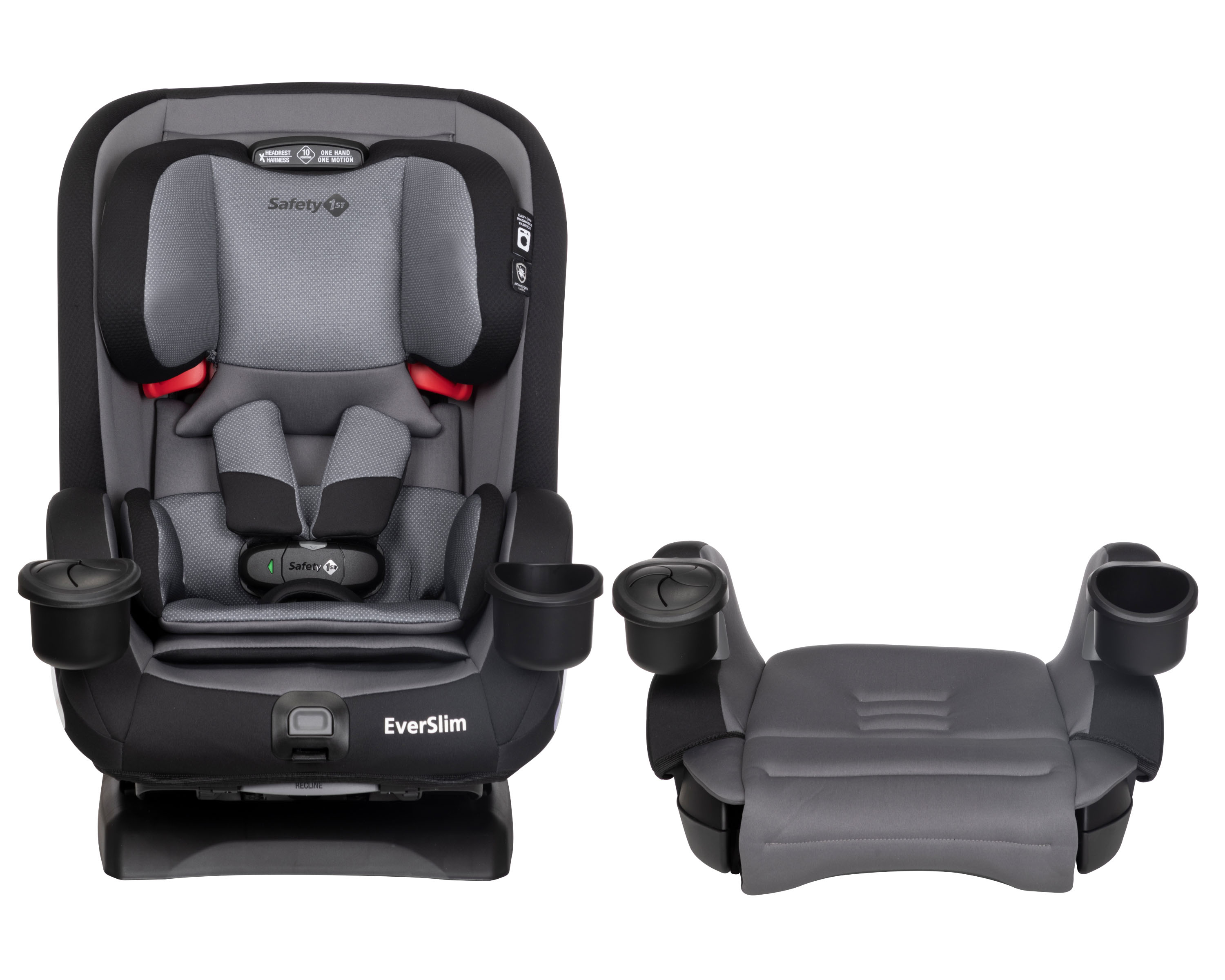 Autoasiento Convertible Safety 1st Everslim 4 en 1 color Gris