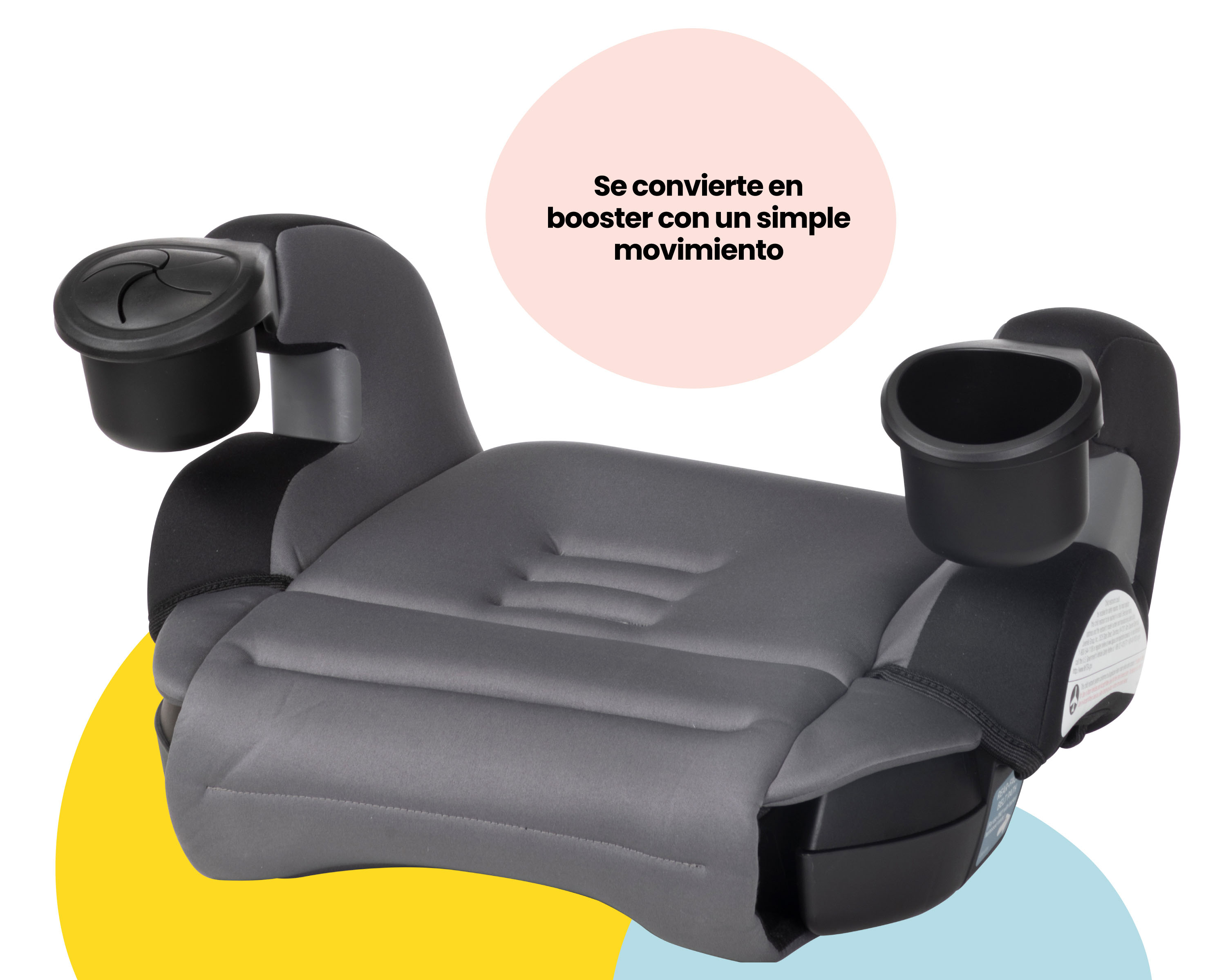 Foto 7 pulgar | Autoasiento Convertible Safety 1st Everslim 4 en 1 color Gris