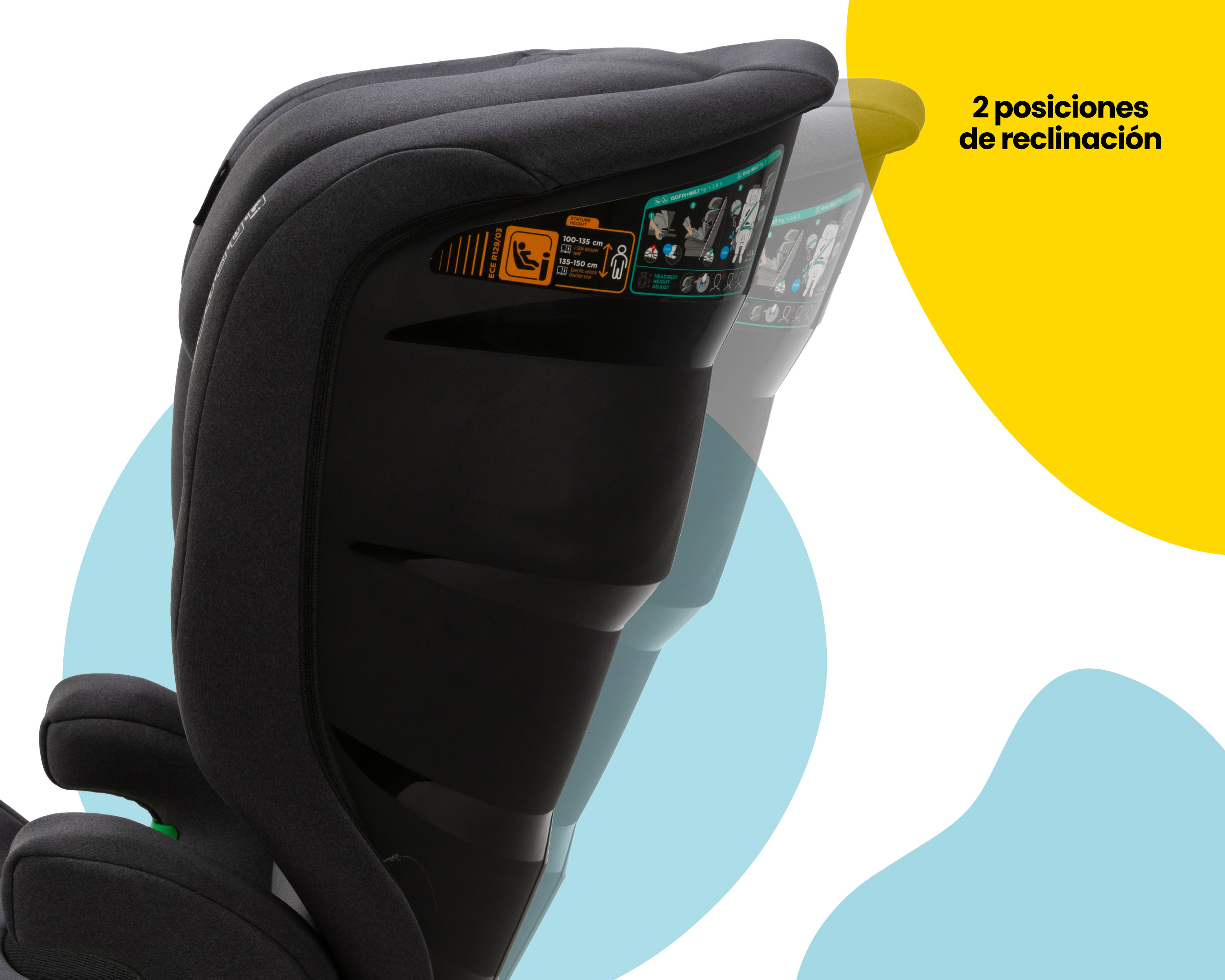 Foto 5 pulgar | Autoasiento Booster Safety 1st Speed