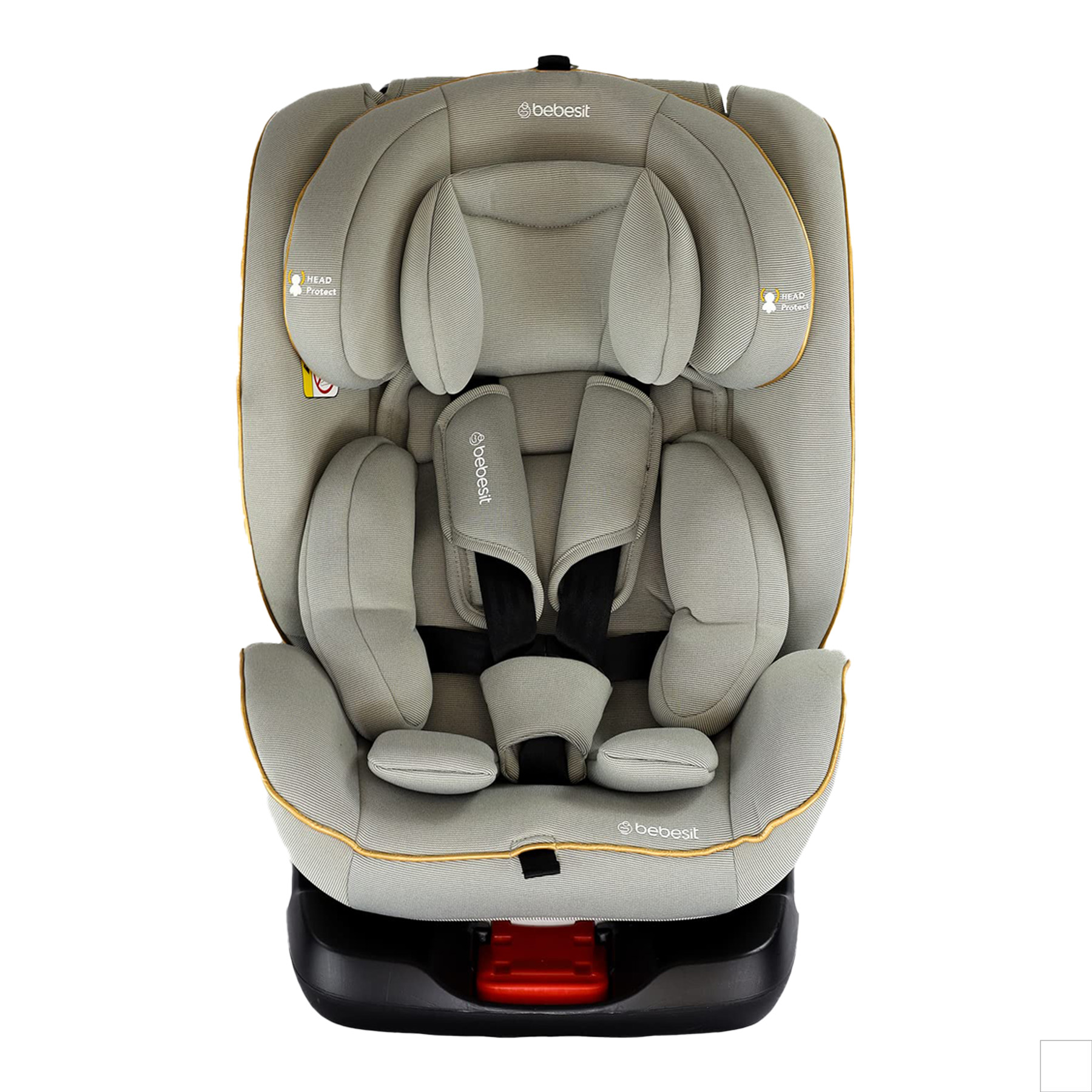 Foto 1 | Autoasiento Bebe Bebesit Supra Portabebe Silla Niños Carro Gris