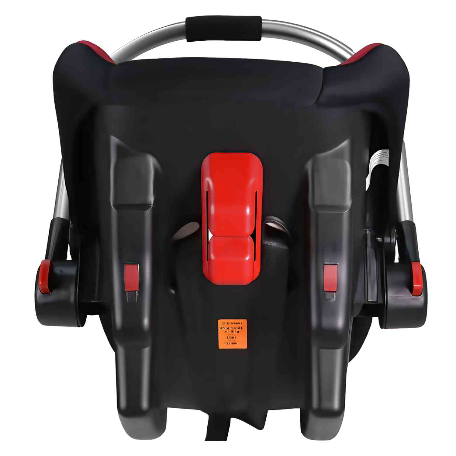 Foto 2 | Asiento Portabebe Mecedora Tipo Moises Ergonomico Para Auto Rojo
