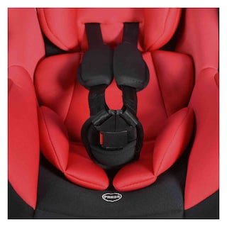 Foto 3 | Asiento Portabebe Mecedora Tipo Moises Ergonomico Para Auto Rojo