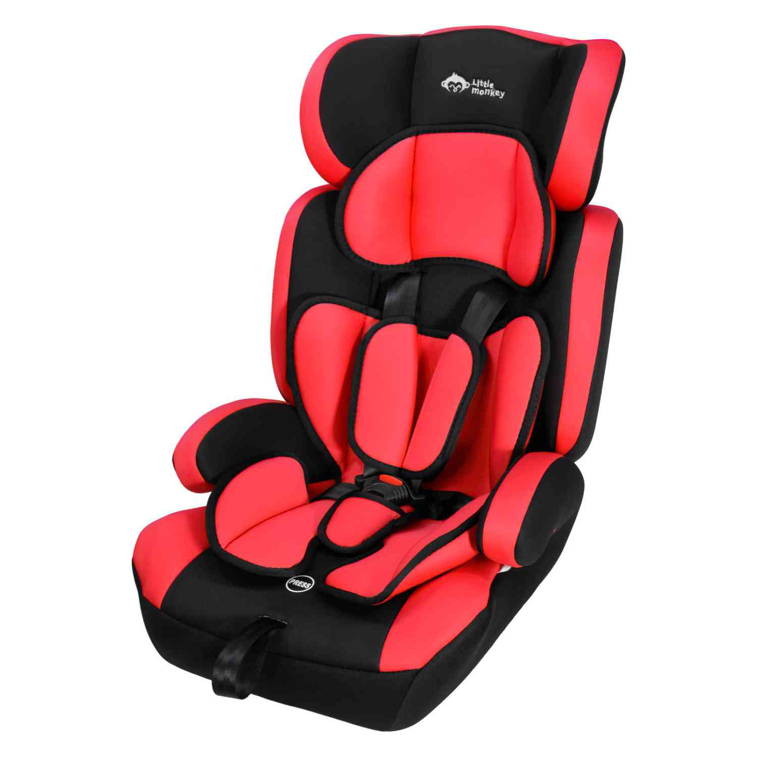 Foto 2 pulgar | Autoasiento Seguridad Silla Niño 9m A 12 Años Ece R44/04 Rojo