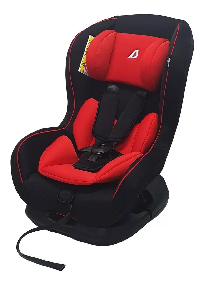 Autoasiento D Bebe Rojo con Negro Lux Confort Reclinable $1,679