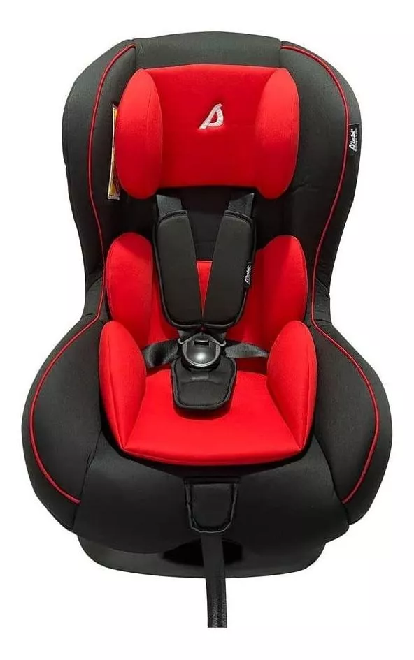 Foto 3 pulgar | Autoasiento D Bebe Rojo con Negro Lux Confort Reclinable