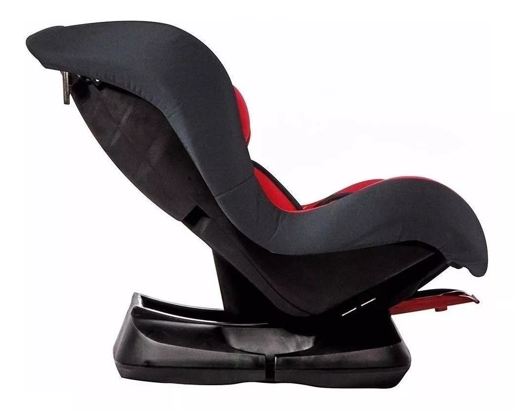 Foto 4 pulgar | Autoasiento D Bebe Rojo con Negro Lux Confort Reclinable