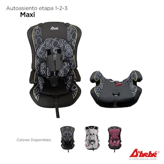 Foto 5 | Autoasiento D'bebé Maxi Negro