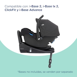 Foto 5 | Autoasiento Joie Isnug 2 Coal Práctico Portátil para Bebé