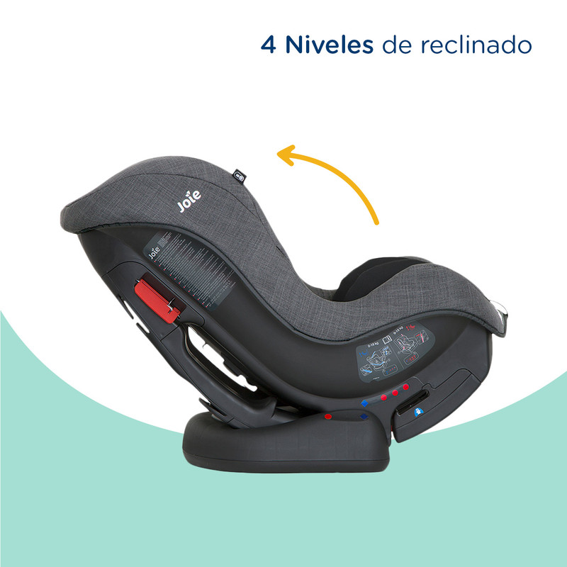 Foto 4 pulgar | Autoasiento Bebe Joie Tilt Silla Carro Portabebe Niño 0-18kg