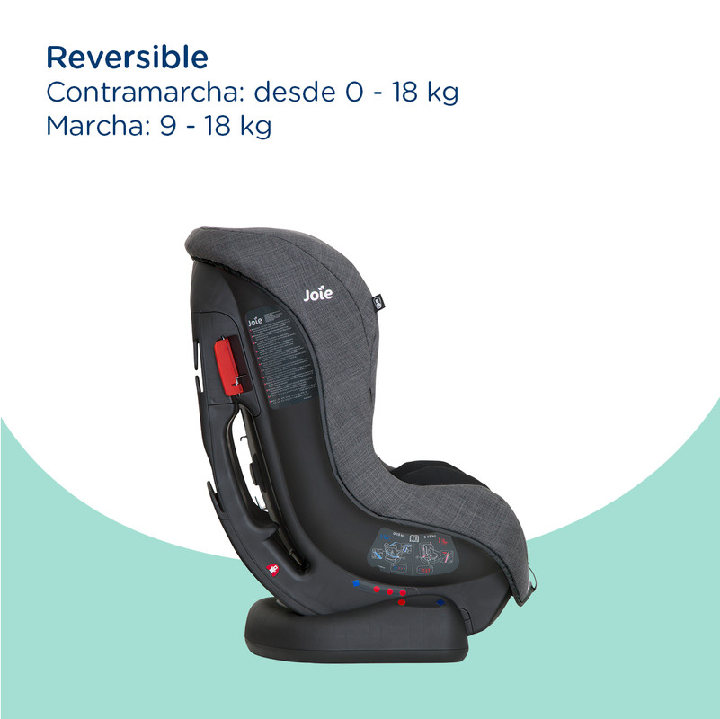 Foto 9 pulgar | Autoasiento Bebe Joie Tilt Silla Carro Portabebe Niño 0-18kg