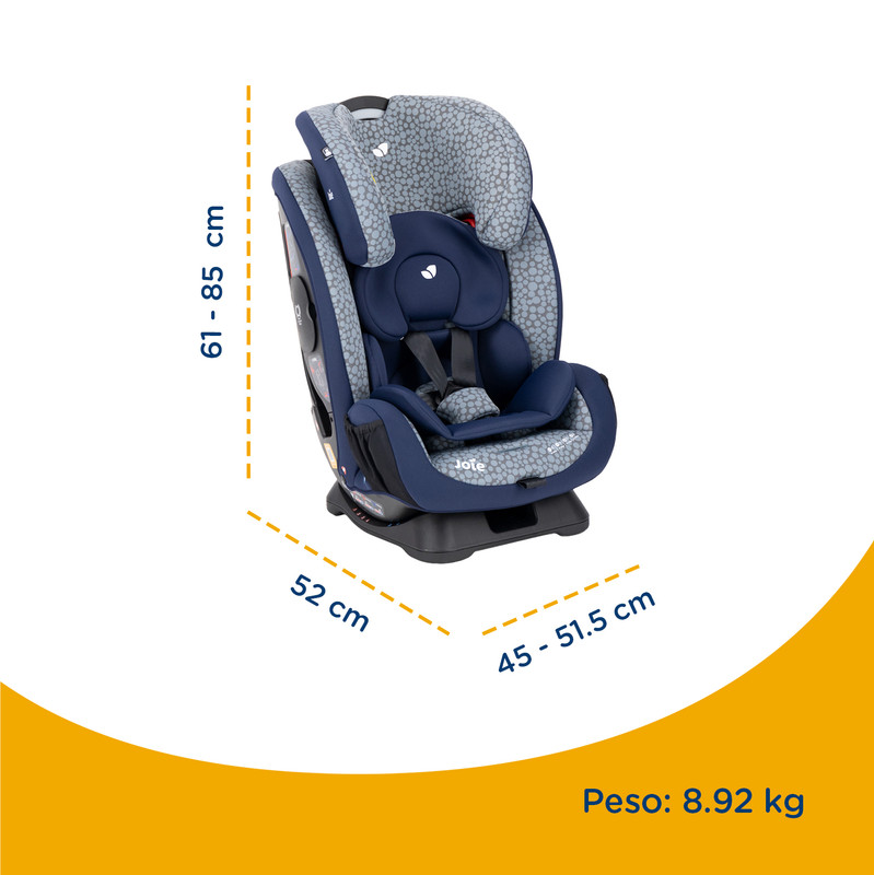 Foto 5 pulgar | Autoasiento Bebe Joie Every Stage Silla Portabebe Niño Gris