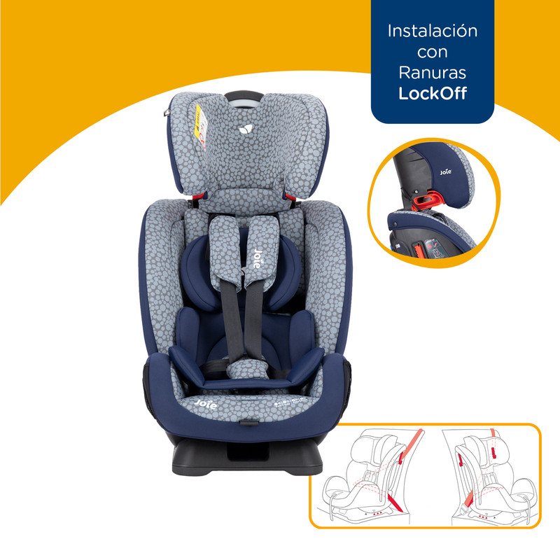 Foto 9 pulgar | Autoasiento Bebe Joie Every Stage Silla Portabebe Niño Gris