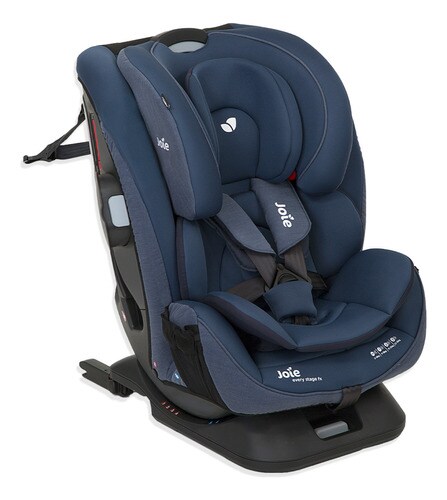 Autoasiento Bebe Joie Every Stage Fx Silla Portabebe Carro Azul $4,890