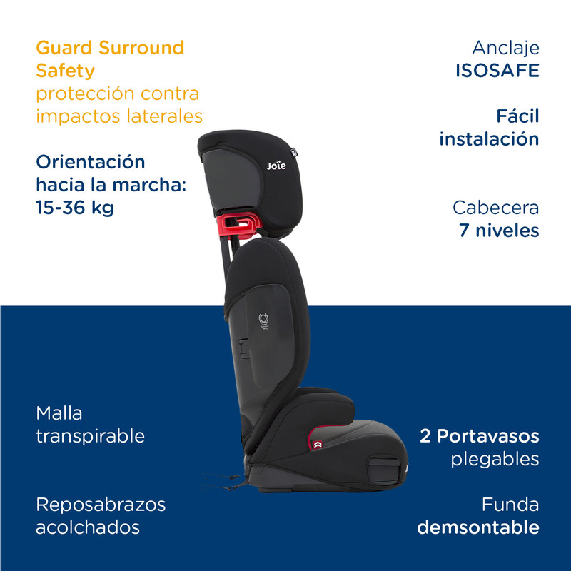 Foto 6 | Autoasiento Bebe Joie Trillo Lx Silla Carro Portabebe 0-18kg