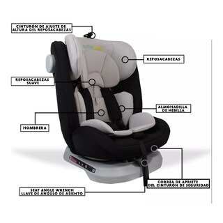 Foto 4 | Autoasiento Para Bebé Tutto Baby Negro