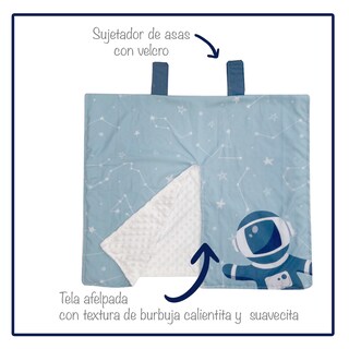Foto 2 | Cubre Portabebé Espacio Constelación