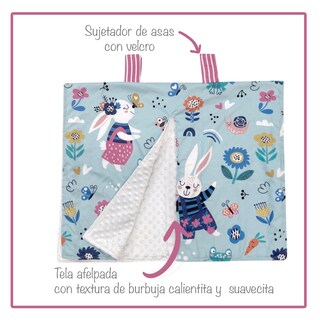 Foto 2 | Cubre Portabebé Rabbit