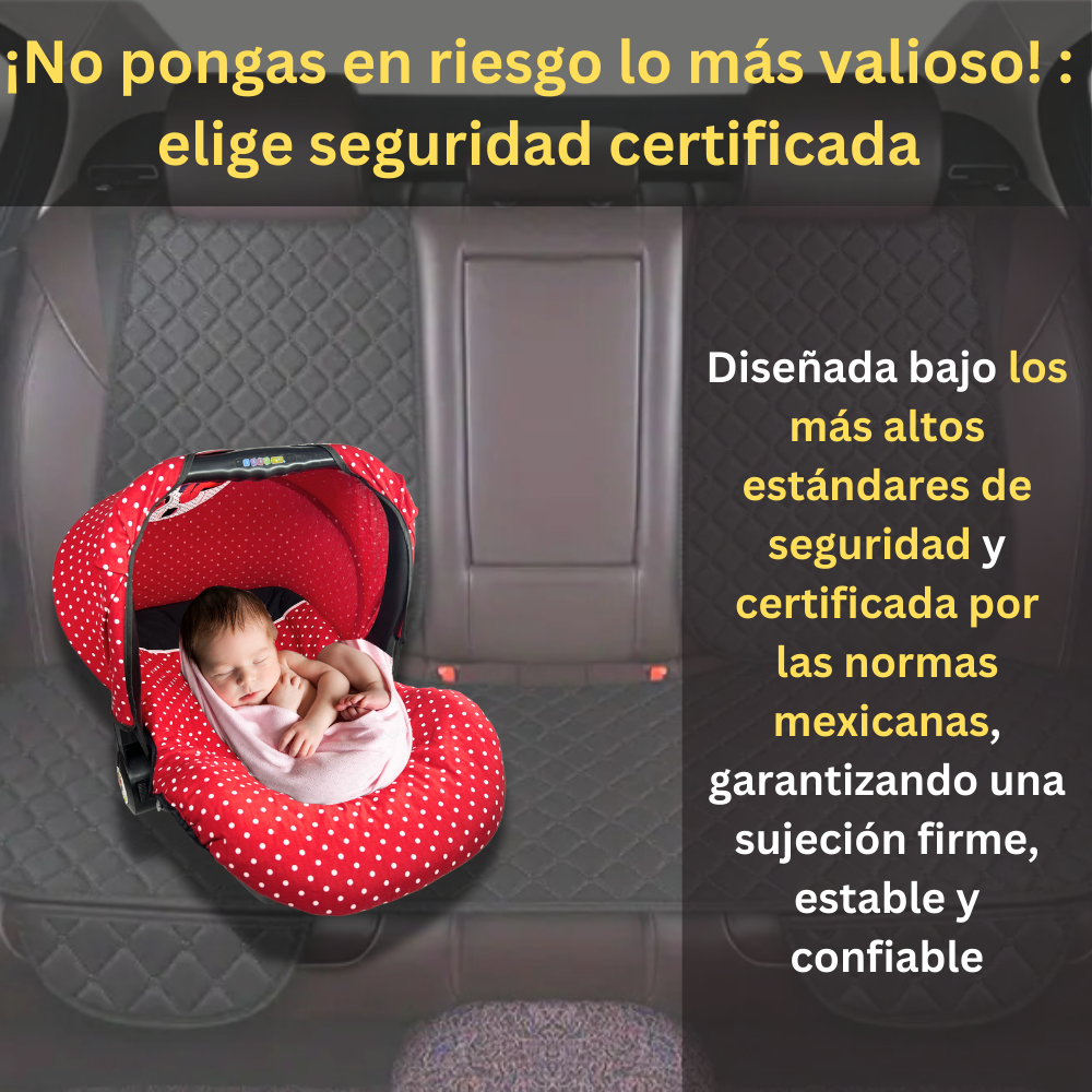 Foto 7 pulgar | Autoasiento Portabebe Promeyco Cherry Chic 3 En 1