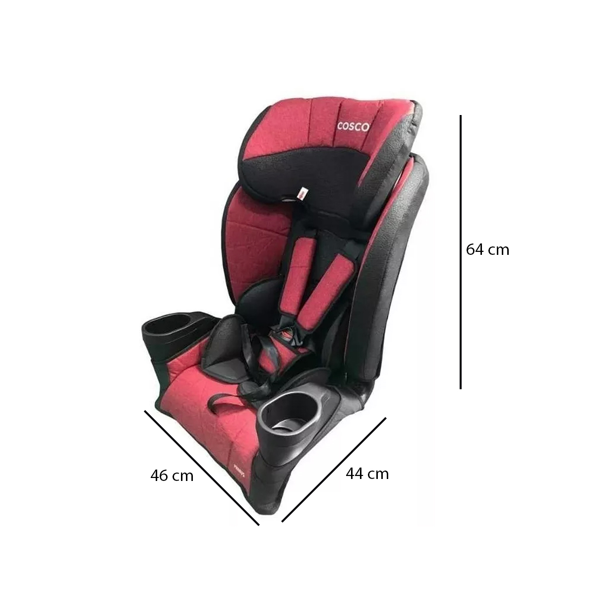 Foto 4 | Autoasiento Cosco Primus Rojo
