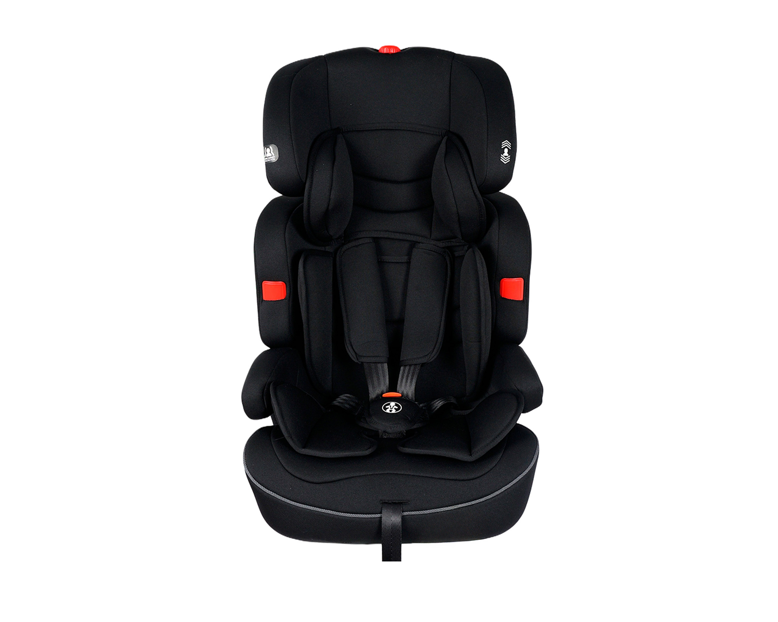 Foto 2 pulgar | Autoasiento Booster Infantil Espalda Alta 6 A 12 Años Color Negro Basitex