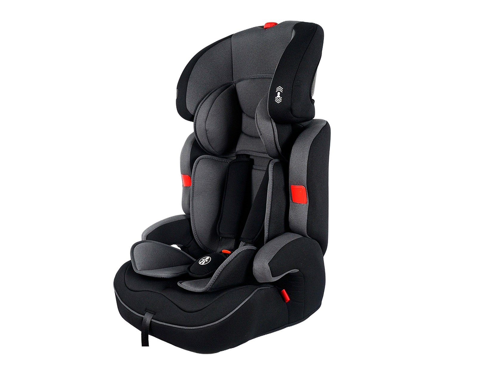 Foto 2 | Autoasiento Booster Infantil Espalda Alta 6 A 12 Años Color Gris Basitex