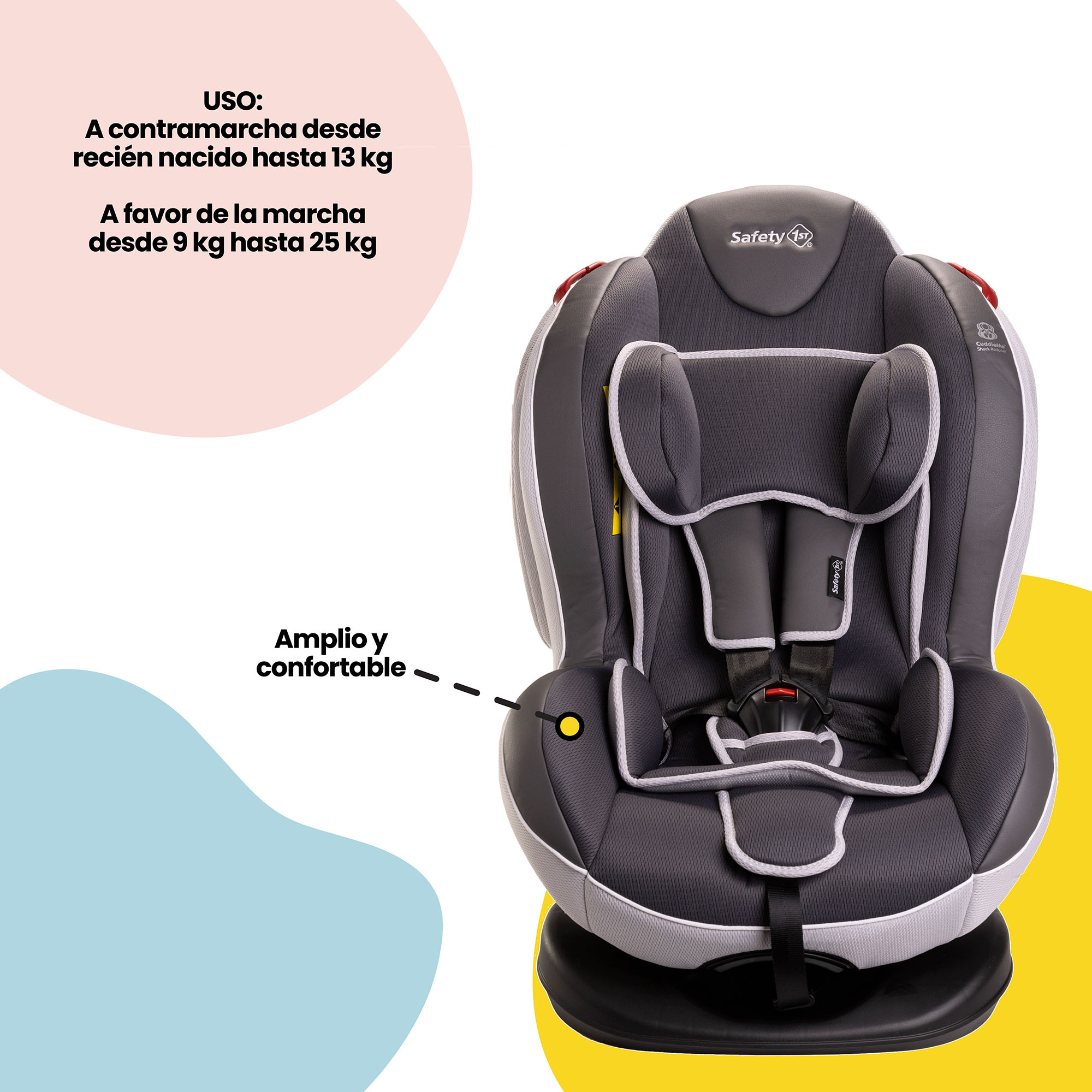 Foto 4 pulgar | Safety 1st Autoasiento Convertible Bari