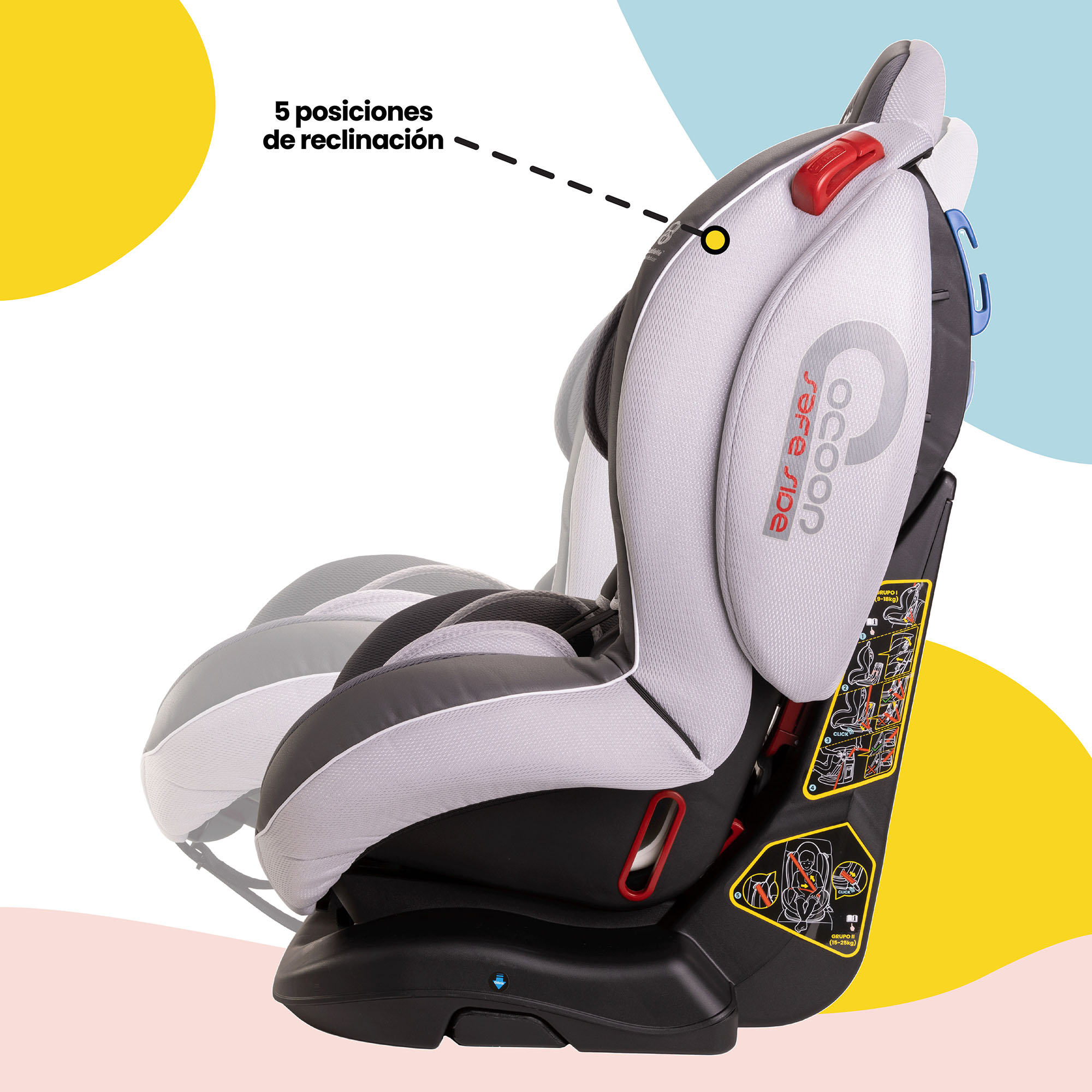 Foto 5 | Safety 1st Autoasiento Convertible Bari