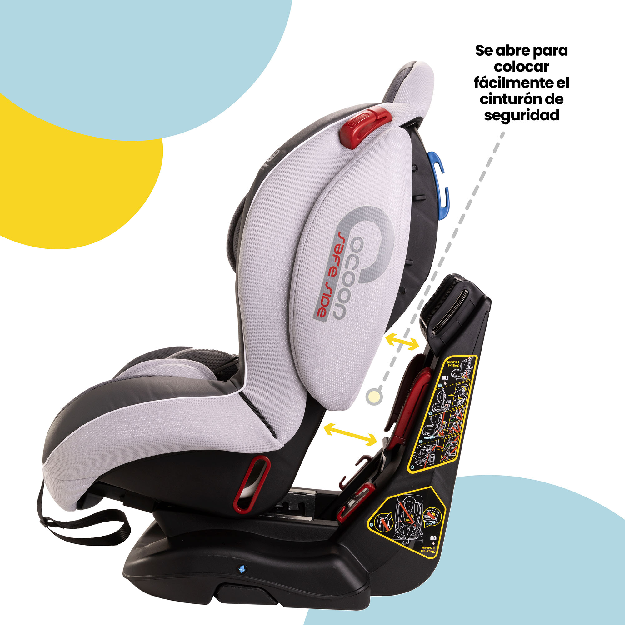 Foto 7 pulgar | Safety 1st Autoasiento Convertible Bari