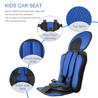 Foto 4 | Asiento De Seguridad Para Niños Fashion Car Soft Para Bebés, Portátil - Venta Internacional.