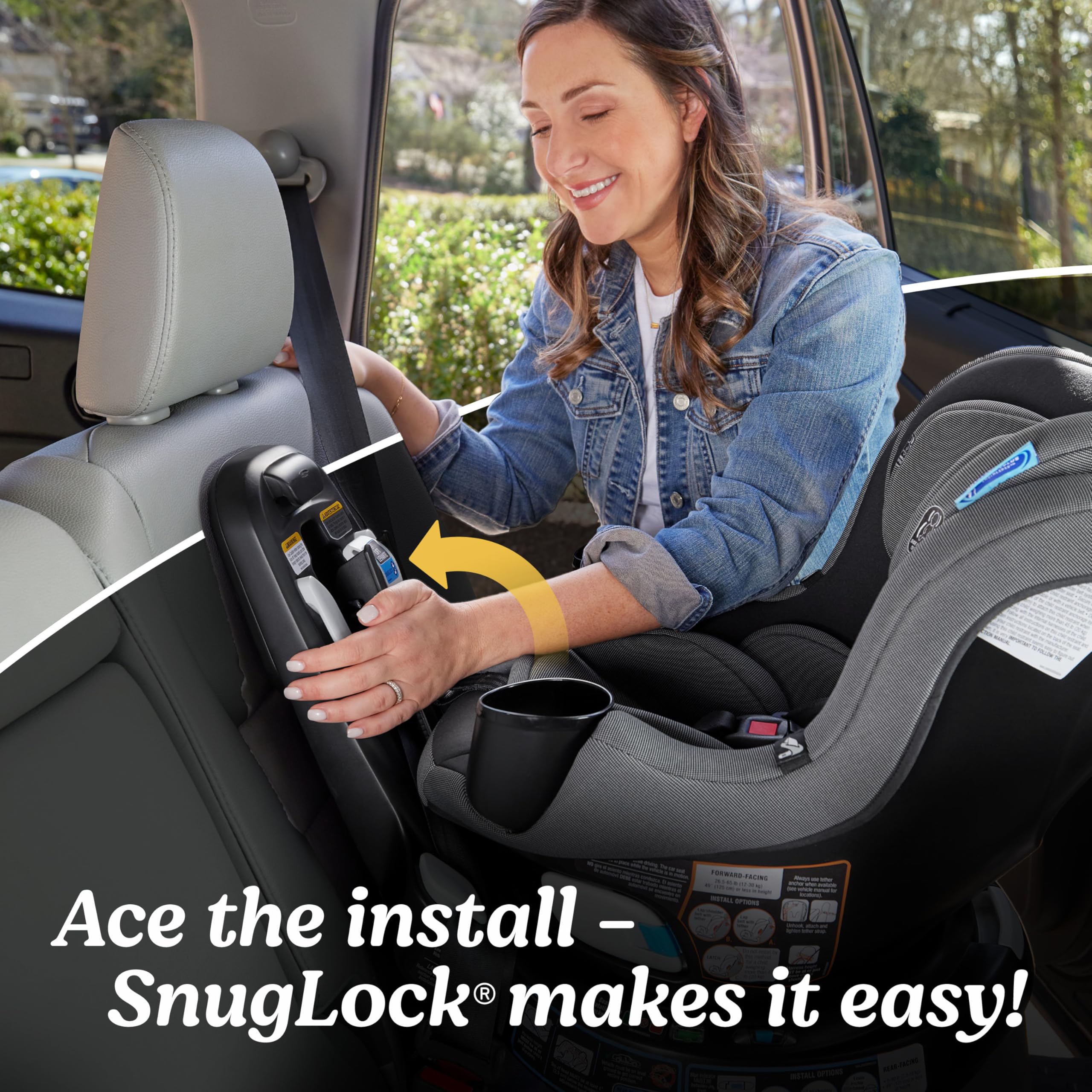Foto 5 pulgar | Asiento De Coche Convertible Graco Easyturn 360 Solae 2 En 1 - Venta Internacional.
